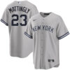 Don Mattingly New York Yankees Grey Alternate Jersey - All Stitched