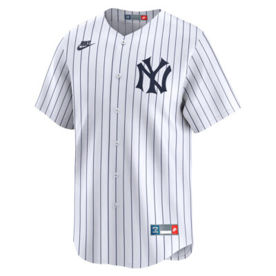 Alternative view of Don Mattingly New York Yankees White Cooperstown Collection Jersey - All Stitched
