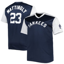 Don Mattingly New York Yankees Navy White Cooperstown Collection Jersey - All Stitched