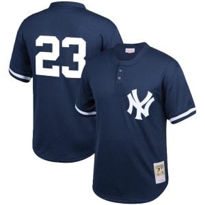 Don Mattingly New York Yankees Navy Cooperstown Collection Jersey - All Stitched