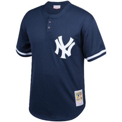 Alternative view of Don Mattingly New York Yankees Navy Cooperstown Collection Jersey - All Stitched