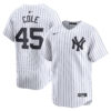 Gerrit Cole New York Yankees White Home Limited Jersey - All Stitched