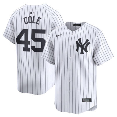 Gerrit Cole New York Yankees White Home Limited Jersey - All Stitched