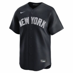 Alternative view of Gerrit Cole New York Yankees Navy Alternate Limited Jersey - All Stitched