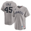 Gerrit Cole New York Yankees Grey Cooperstown Collection Jersey - All Stitched