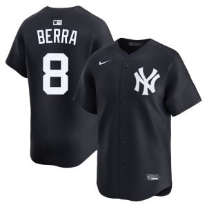 Yogi Berra New York Yankees Navy 2nd Alternate Limited Jersey - All Stitched