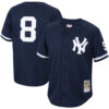 Yogi Berra New York Yankees Navy Cooperstown Collection Jersey - All Stitched