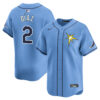 Yandy Diaz Tampa Bay Rays Light Blue Alternate Limited Jersey - All Stitched