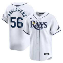 Randy Arozarena Tampa Bay Rays White Home Limited Jersey - All Stitched