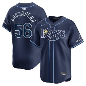 Randy Arozarena Tampa Bay Rays Navy Road Limited Jersey - All Stitched