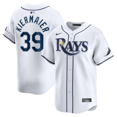 Kevin Kiermaier Tampa Bay Rays White Home Limited Jersey - All Stitched