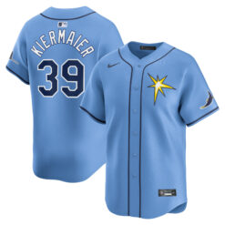Kevin Kiermaier Tampa Bay Rays Light Blue Alternate Limited Jersey - All Stitched