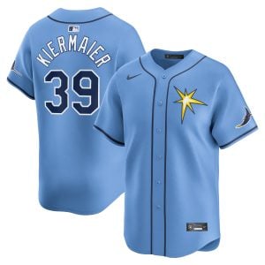 Kevin Kiermaier Tampa Bay Rays Light Blue Alternate Limited Jersey - All Stitched