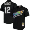 Wade Boggs Tampa Bay Rays Black Throwback Jersey - All Stitched