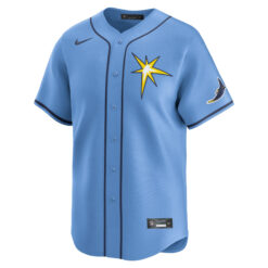 Alternative view of Brandon Lowe Tampa Bay Rays Light Blue Alternate Limited Jersey - All Stitched