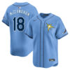 Shane McClanahan Tampa Bay Rays Light Blue Alternate Limited Jersey - All Stitched