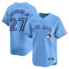 Vladimir Guerrero Jr Toronto Blue Jays Light Blue Alternate Limited Jersey - All Stitched