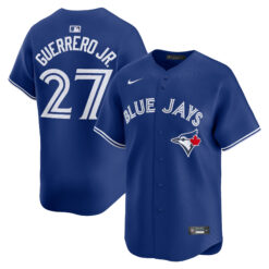 Vladimir Guerrero Jr Toronto Blue Jays Royal Blue Alternate Limited Jersey - All Stitched