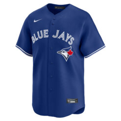 Alternative view of Bo Bichette Toronto Blue Jays Royal Blue Alternate Limited Jersey - All Stitched