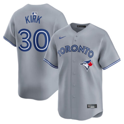 Alejandro Kirk Toronto Blue Jays Grey Road Limited Jersey - All Stitched