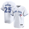 Daulton Varsho Toronto Blue Jays White Home Limited Jersey - All Stitched