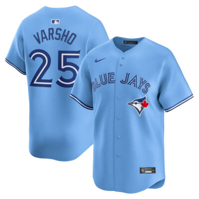 Daulton Varsho Toronto Blue Jays Light Blue Alternate Limited Jersey - All Stitched
