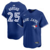 Daulton Varsho Toronto Blue Jays Royal Blue Alternate Limited Jersey - All Stitched