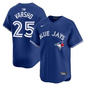 Daulton Varsho Toronto Blue Jays Royal Blue Alternate Limited Jersey - All Stitched