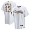Ronald Acuna Jr Atlanta Braves White 2022 All-Star Jersey - All Stitched
