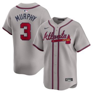 Dale Murphy Atlanta Braves Grey Road Limited Jersey - All Stitched