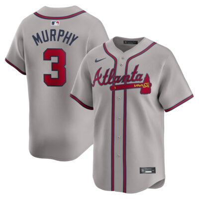 Dale Murphy Atlanta Braves Grey Road Limited Jersey - All Stitched