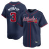 Dale Murphy Atlanta Braves Navy Alternate Limited Jersey - All Stitched