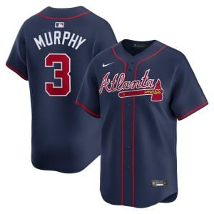 Dale Murphy Atlanta Braves Navy Alternate Limited Jersey - All Stitched