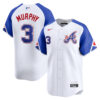 Dale Murphy Atlanta Braves White City Connect Limited Jersey - All Stitched