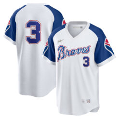 Dale Murphy Atlanta Braves White 1974 Cooperstown Collection Jersey - All Stitched