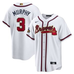 Dale Murphy Atlanta Braves White 2022 Gold Program Jersey - All Stitched