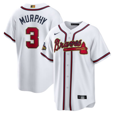 Dale Murphy Atlanta Braves White 2022 Gold Program Jersey - All Stitched