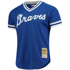 Alternative view of Dale Murphy Atlanta Braves Royal Blue Throwback Jersey - All Stitched