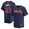 Chipper Jones Atlanta Braves Navy Alternate Limited Jersey - All Stitched
