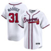 Greg Maddux Atlanta Braves White Home Limited Jersey - All Stitched