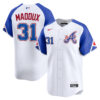 Greg Maddux Atlanta Braves White City Connect Limited Jersey - All Stitched