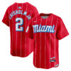 Jazz Chisholm Jr Miami Marlins Red City Connect Limited Jersey - All Stitched