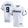 Xavier Edwards Miami Marlins White Home Limited Jersey - All Stitched