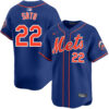 Juan Soto New York Mets Royal Blue Alternate Limited Jersey - All Stitched