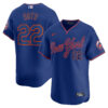 Juan Soto New York Mets Royal Blue Alternate Limited Jersey - All Stitched