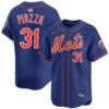 Mike Piazza New York Mets Royal Blue Alternate Limited Jersey - All Stitched