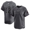 Francisco Lindor New York Mets Dark Grey City Connect Limited Jersey - All Stitched