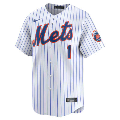 Alternative view of Jeff McNeil New York Mets White Home Limited Jersey - All Stitched