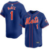 Jeff McNeil New York Mets Royal Blue Alternate Limited Jersey - All Stitched