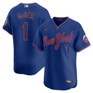 Jeff McNeil New York Mets Royal Blue Alternate Limited Jersey - All Stitched